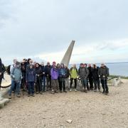 Jour 2 : Première randonnée avec notre guide Bernard au cap de la Chèvre.