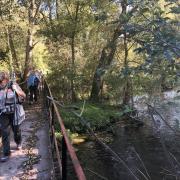 Petit pont au dessus de l'Andelle