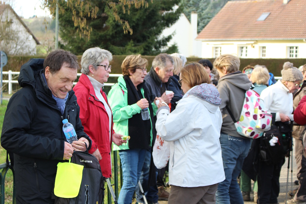 Légère collation à mi parcours
