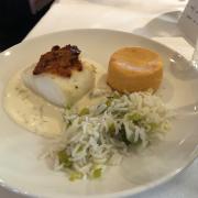 Oeuf parfait et sa crème de parmesan