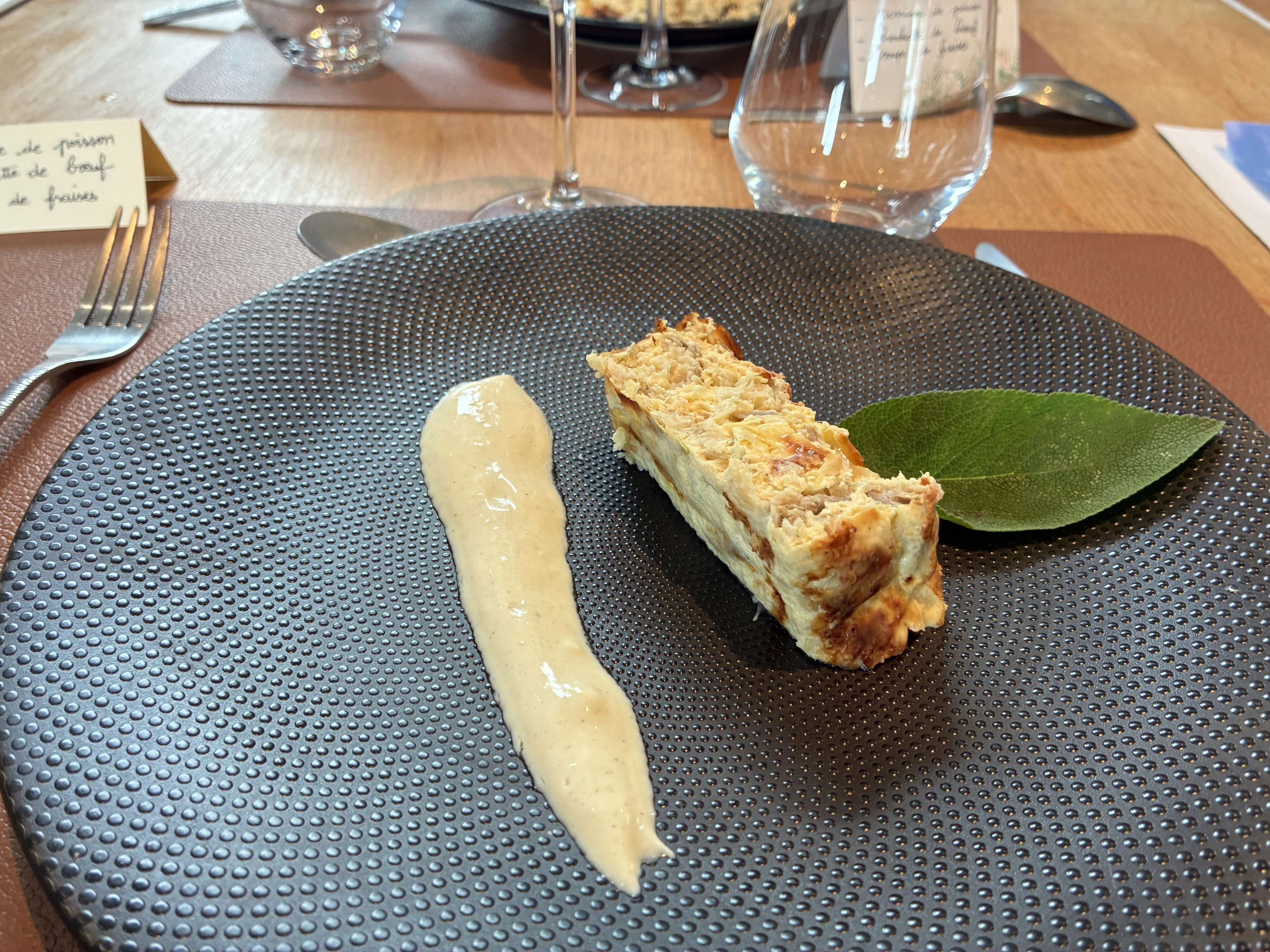 Terrine de poisson.