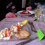 Début prometteur de notre repas au Relais de Montigny