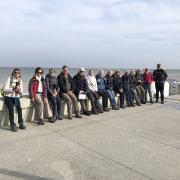 Départ de l'esplanade de la plage du Tréport
