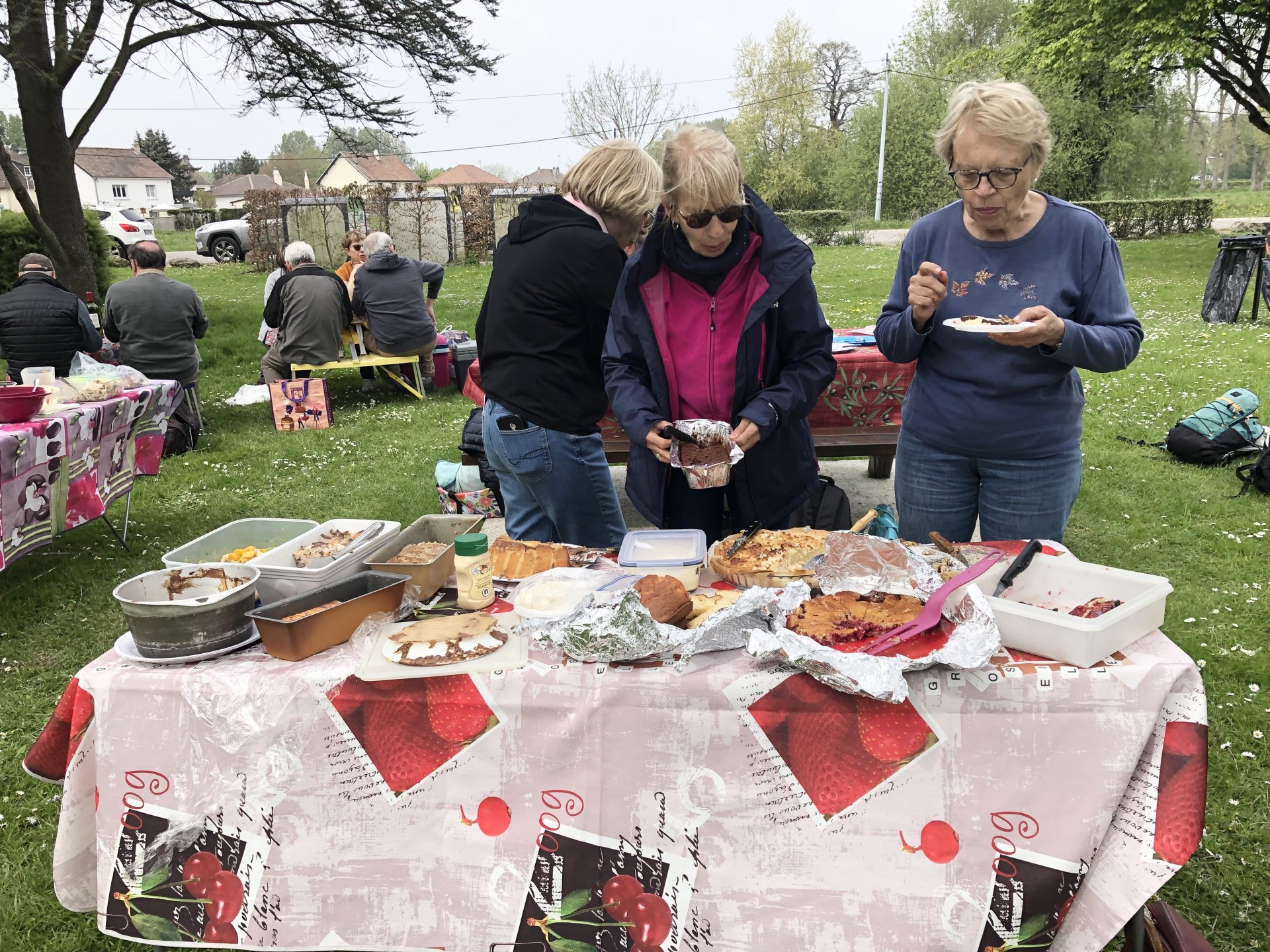 Apéritif, plats, desserts : tout était délicieux