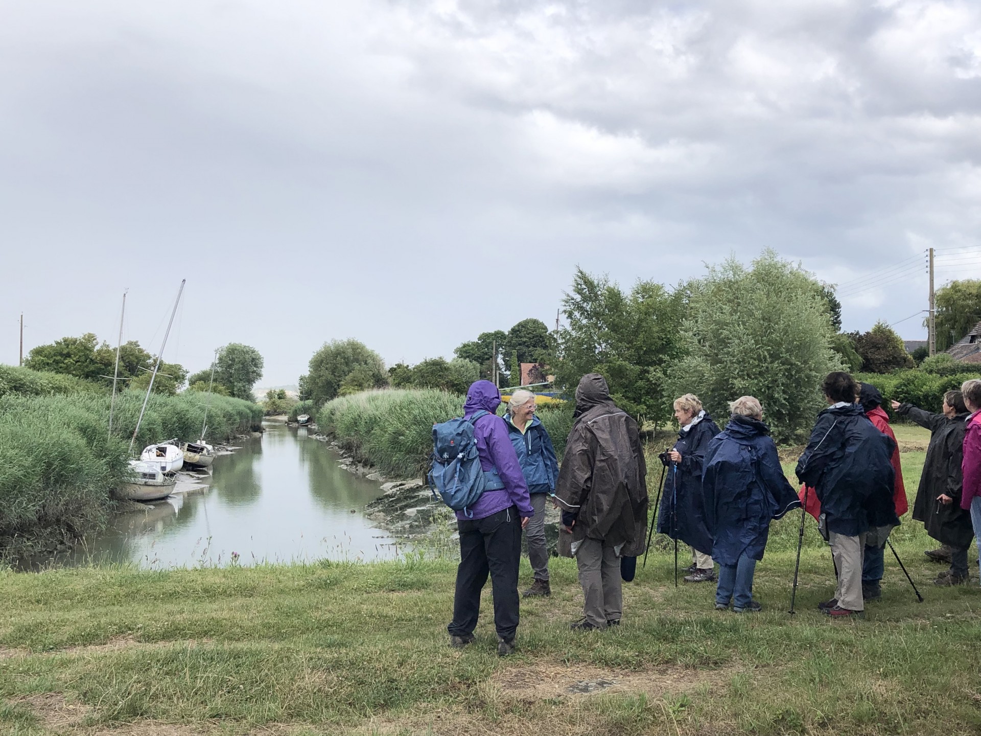 Et nous arrivons au petit port de Berville