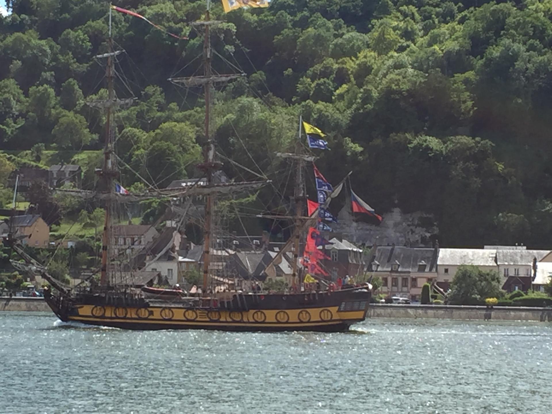 Avec le soleil, le spectacle est super !