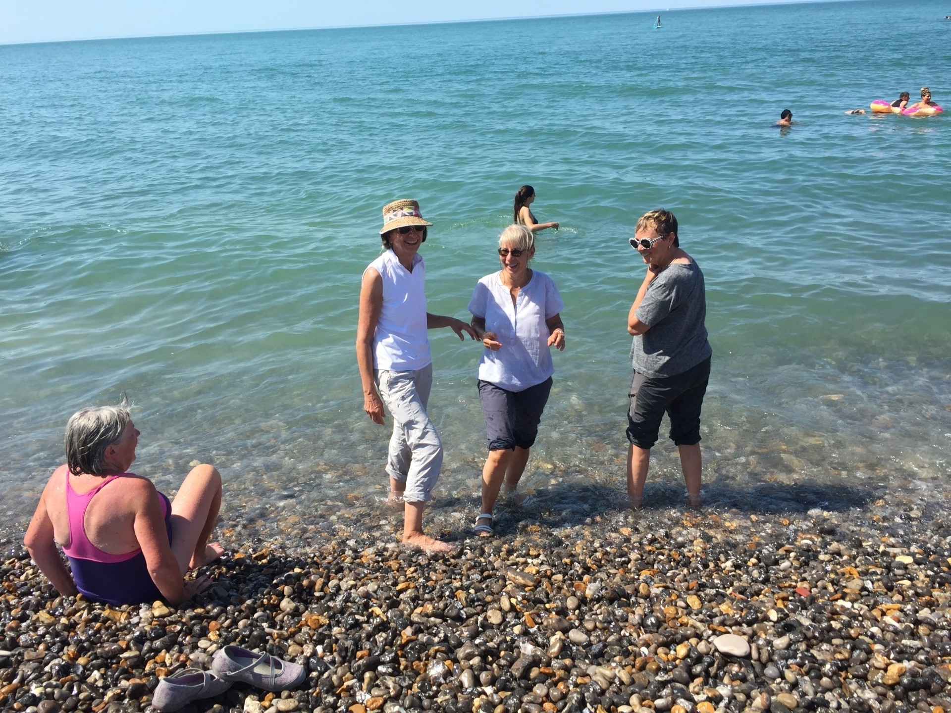 Pour d'autres, ce fut un vrai bain complet !