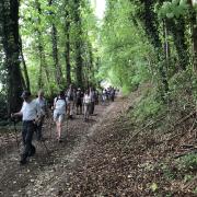 Descente vers Gaillefontaine .