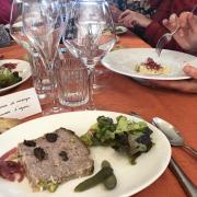 Au menu : risotto et terrine