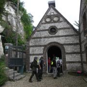 Pas de pluie pour nous rendre aux chapelles de Barre y va