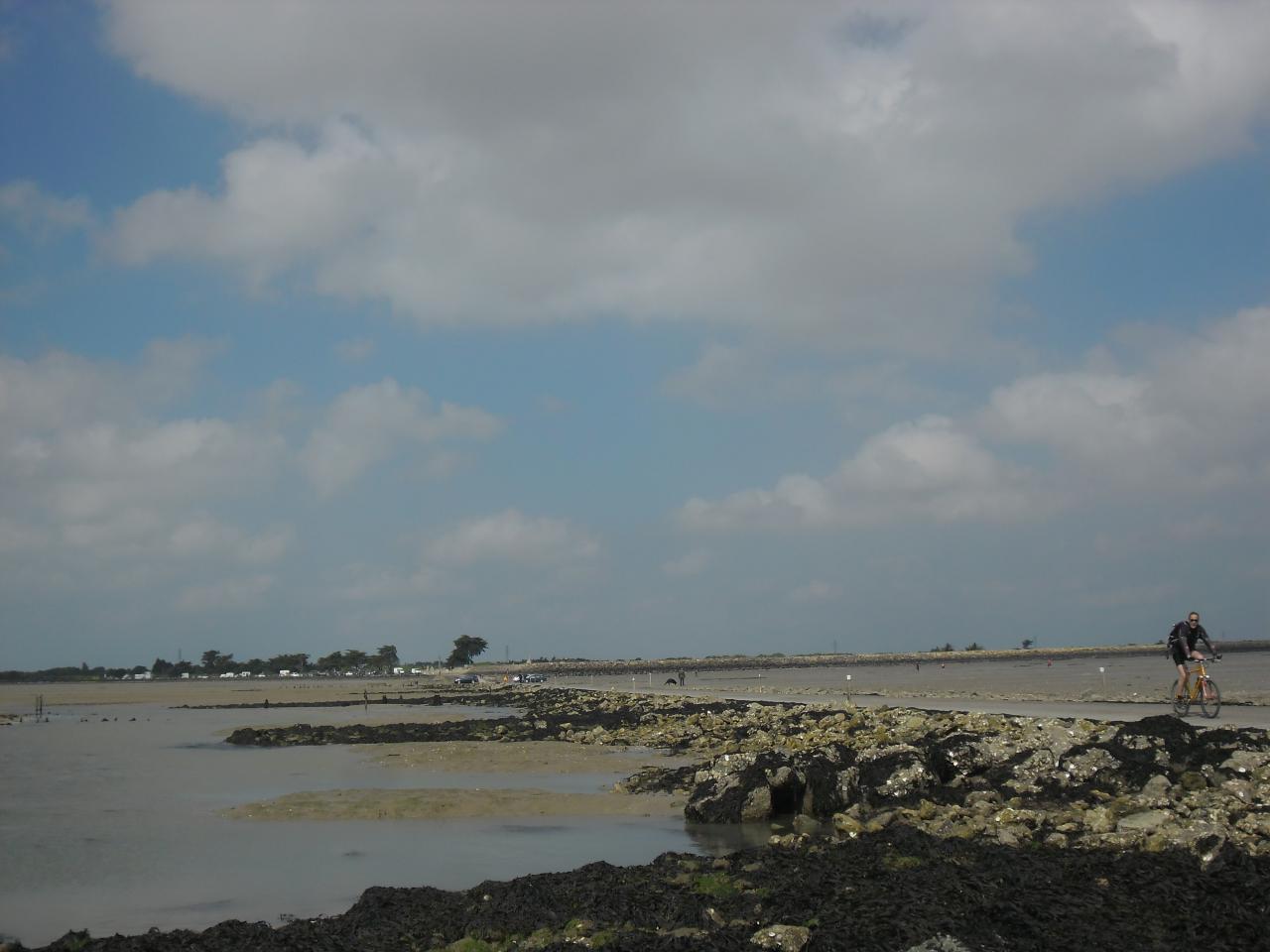 Randonnée à Noirmoutier : Passage du Gois