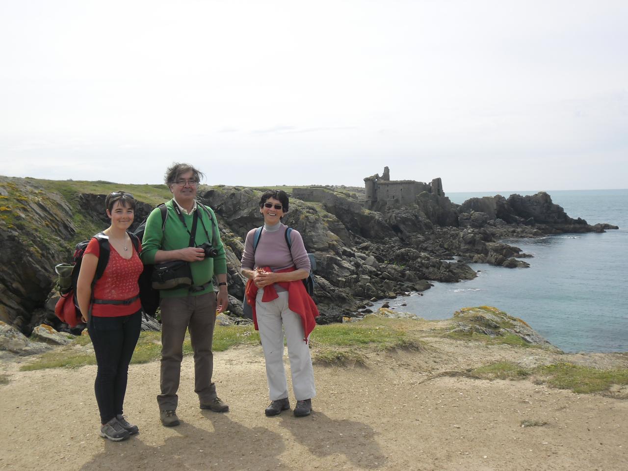 Ile d'Yeu : le Vieux Château sur la côte sauvage