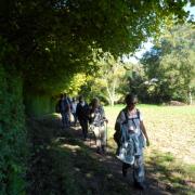 Remontée vers Gerberoy après avoir traversé SONGEONS
