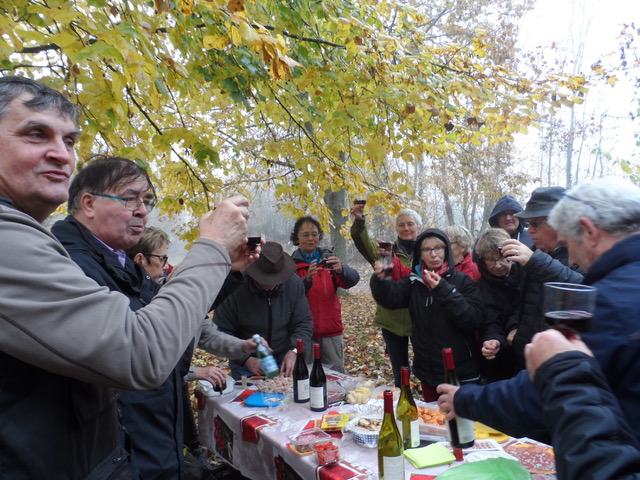 Toutes les bouteilles ont été vidées.