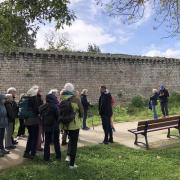 Premier jour, départ des remparts de Guérande avec notre guide Mickaël ,professionnel ...