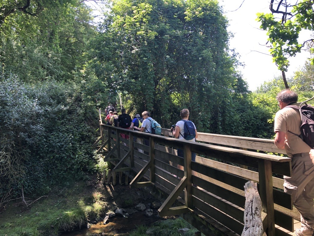 nous suivons le chemin côtier