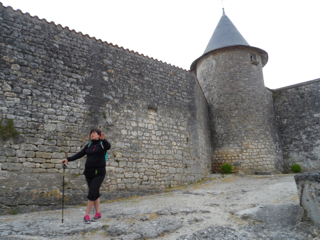 Angélique notre guide passionnée et passionnante !