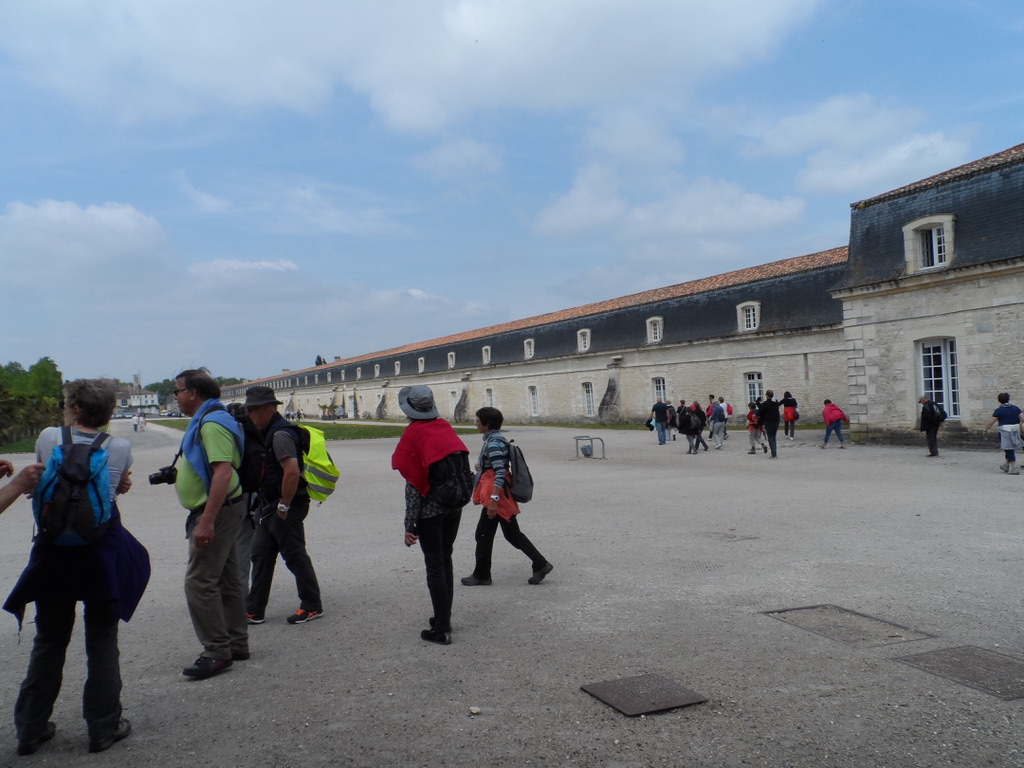 Visite de Rochefort l' après midi, la Corderie Royale.