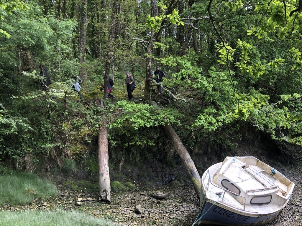 Nous pouvons profiter de ce paysage calme et reposant sans pluie !