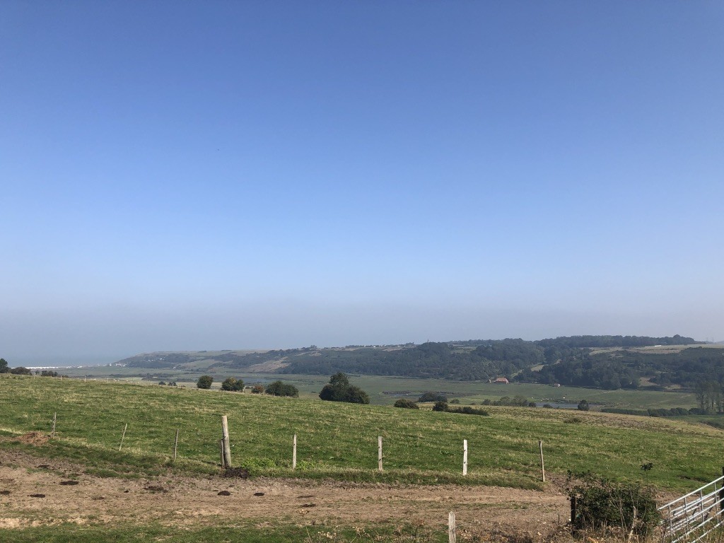 ...une très belle vue sur la mer et la vallée de la Durdent.